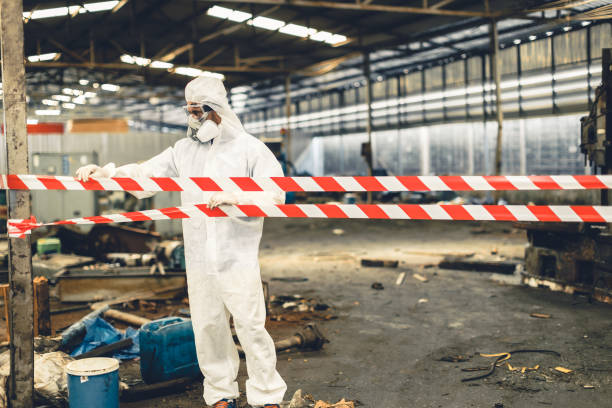 Professional Odor Removal technician working in Jackson, TN